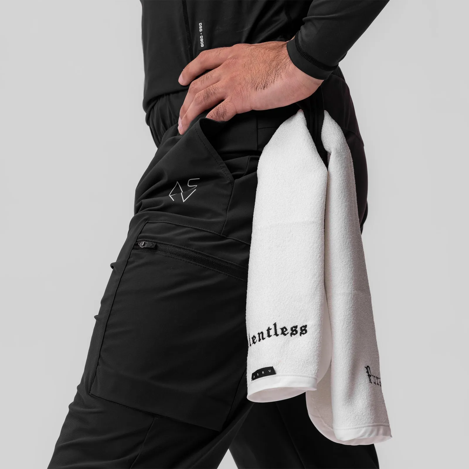 0656. Tetra-Lite® Standard Zip Jogger - Black "Cyber"