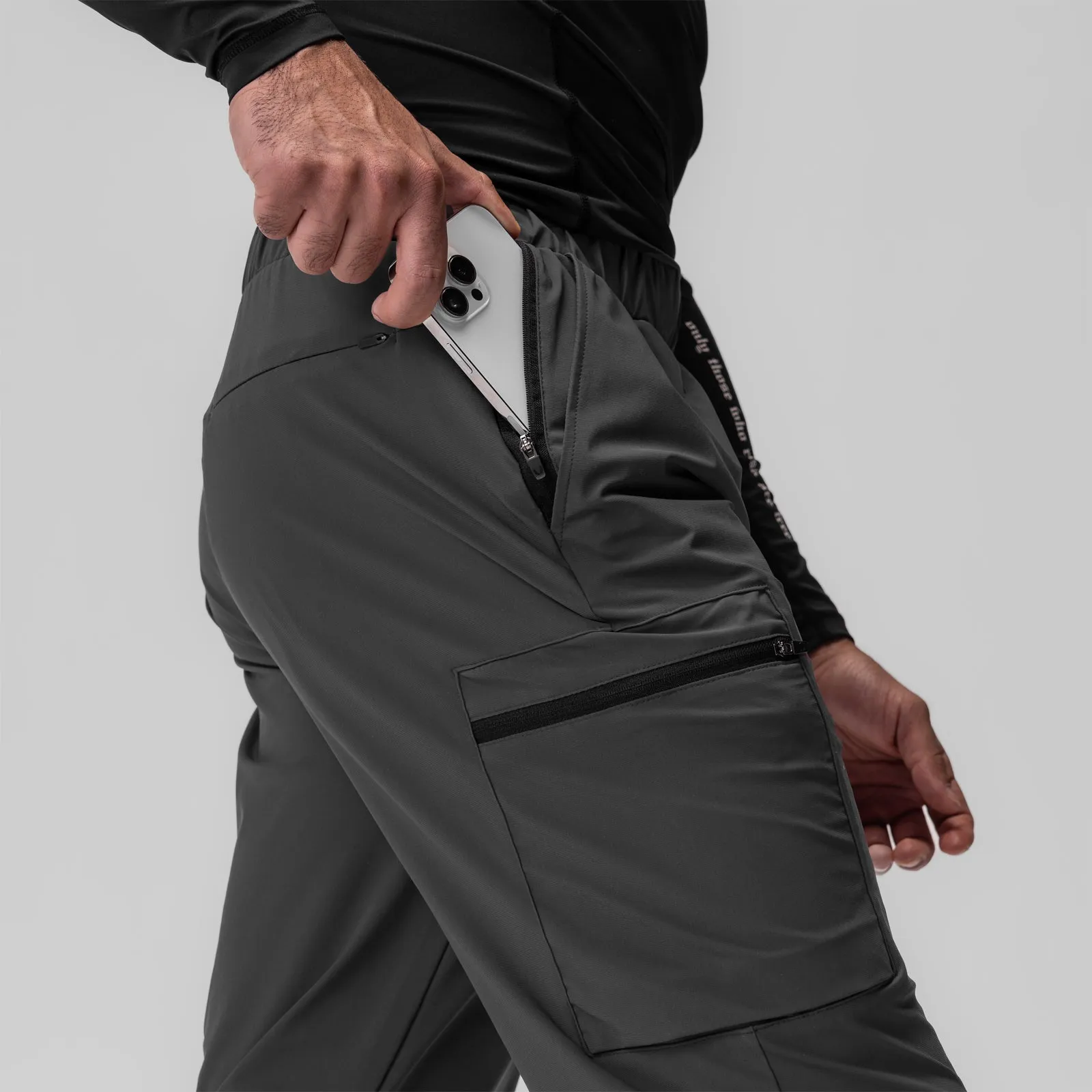 0656. Tetra-Lite® Standard Zip Jogger - Space Grey "Cyber"