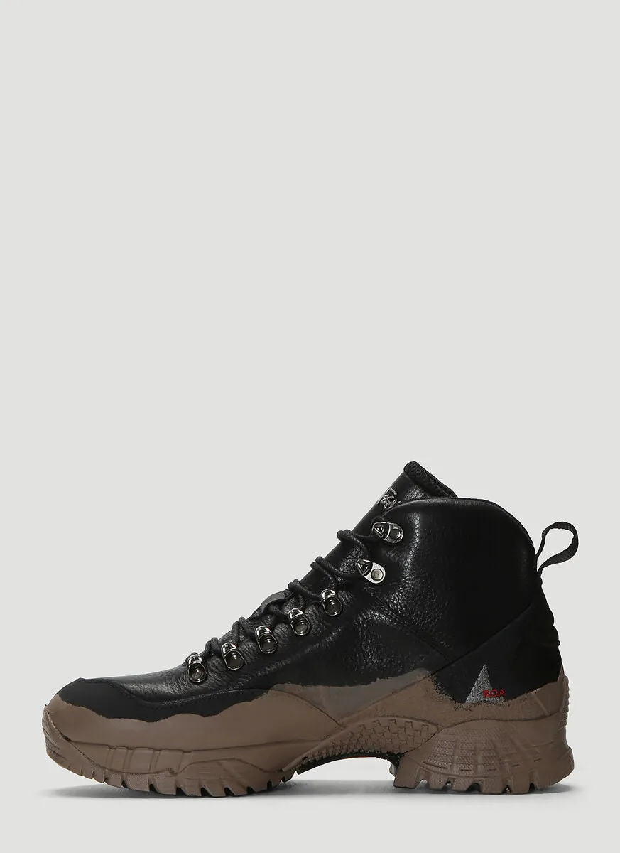 1017 ALYX 9SM X Stüssy Lace-Up Hiking Boots