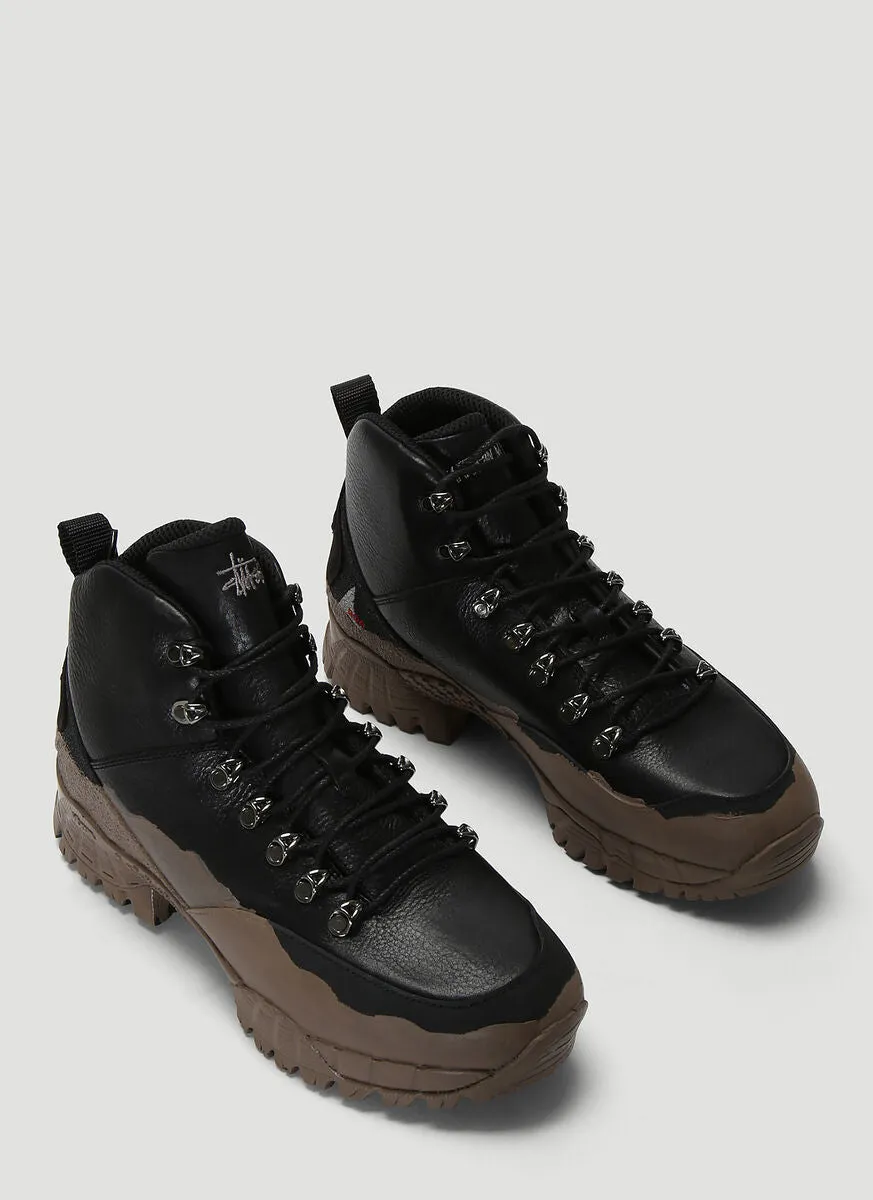 1017 ALYX 9SM X Stüssy Lace-Up Hiking Boots