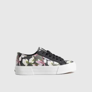 10374 Ladies Casual Sneakers Floral