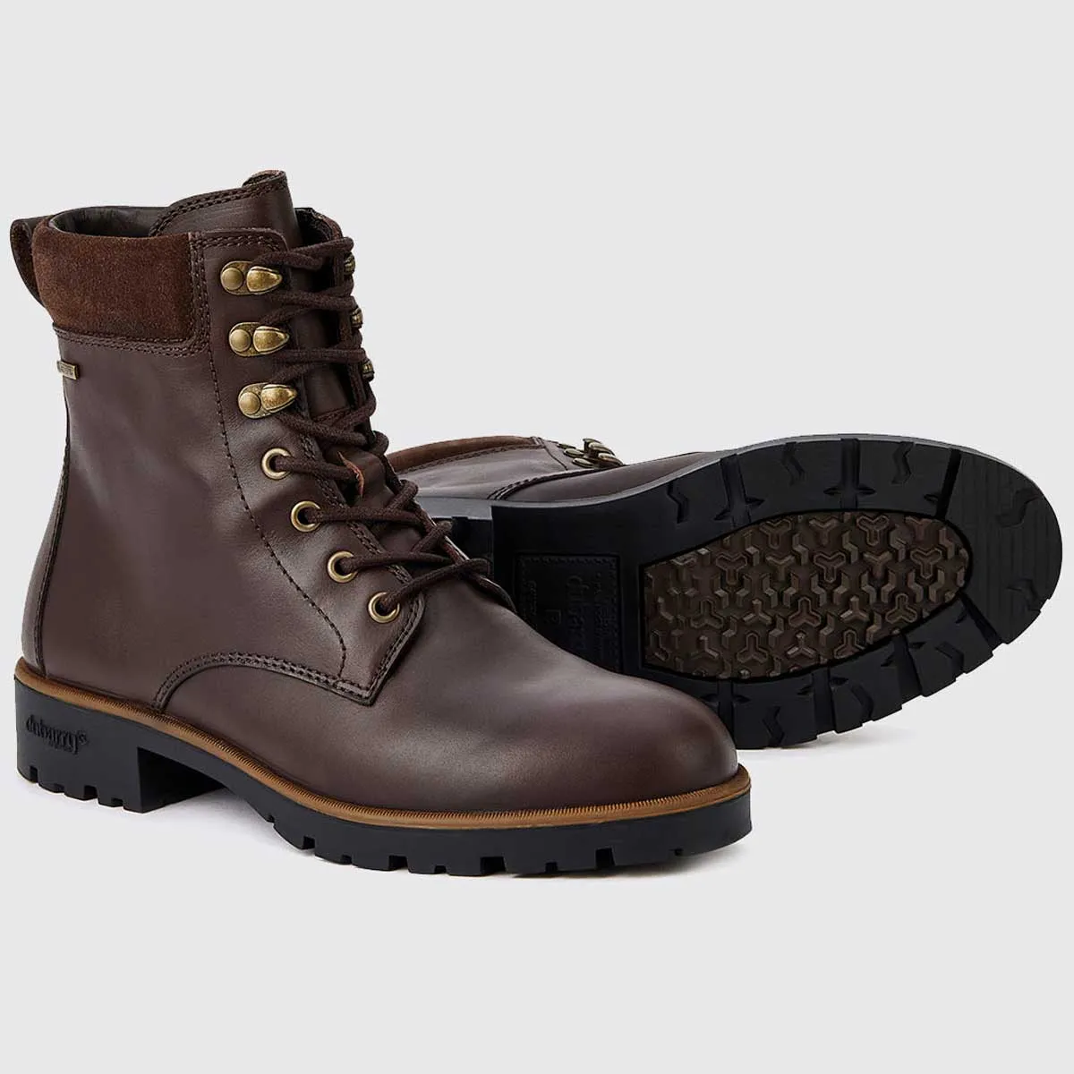 30% OFF DUBARRY Strokestown Hiking Style Boots - Womens - Mahogany - Size: UK 5.5 (EU39)