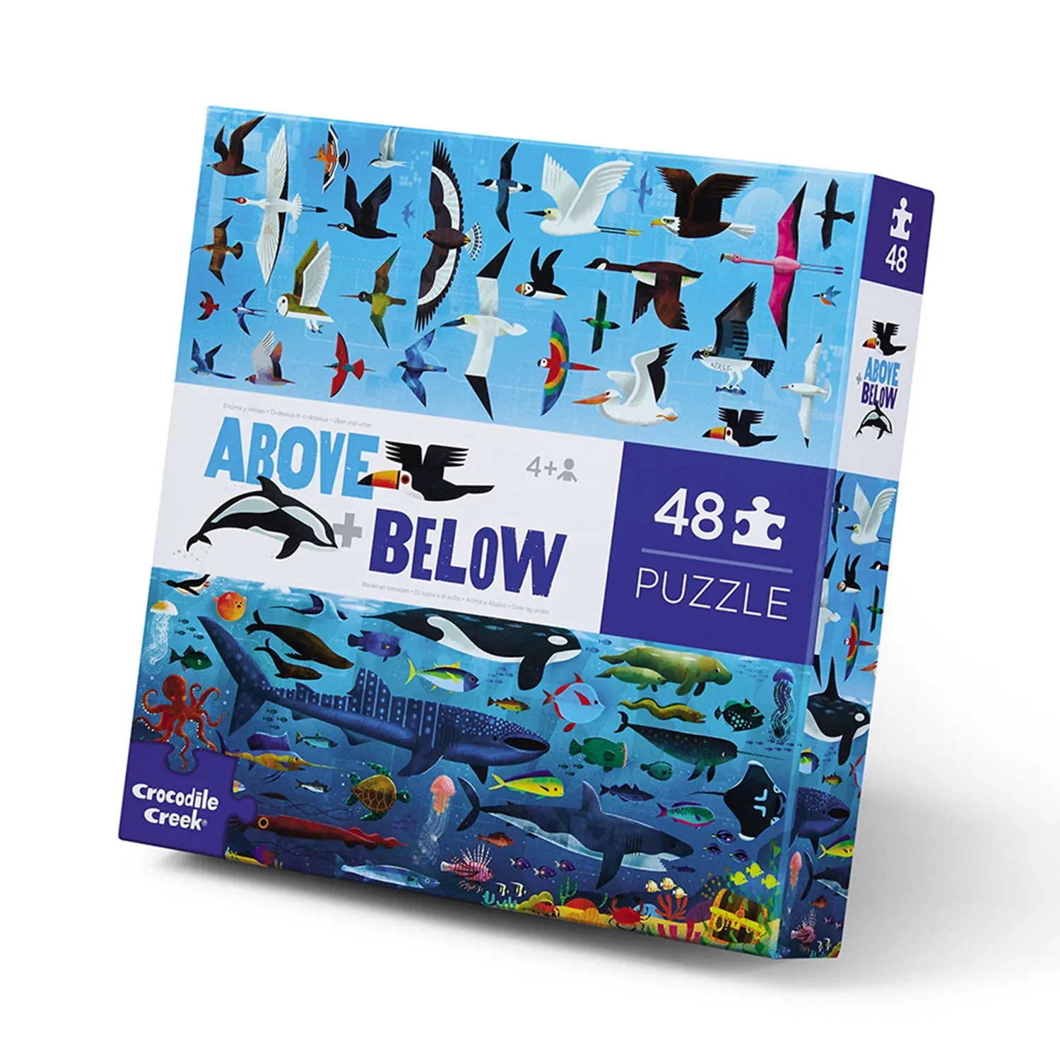 48 Piece Puzzle - Above & Below - Sea & Sky