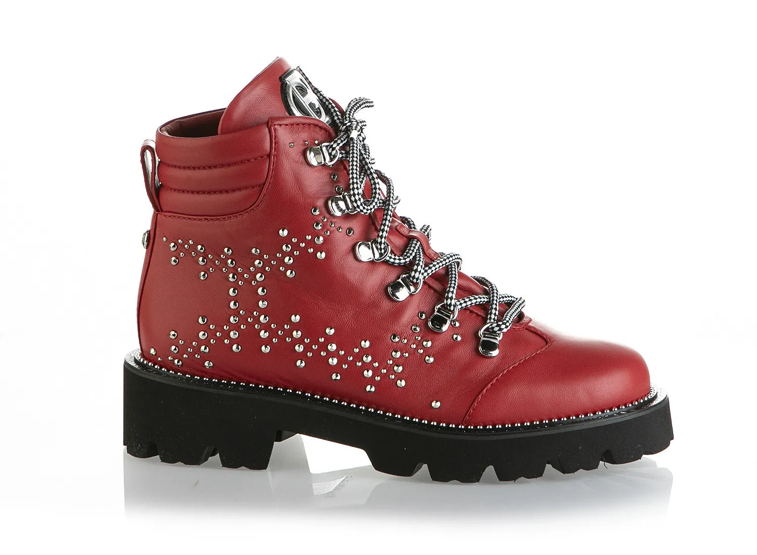 7009 Baldinini Boots / Red