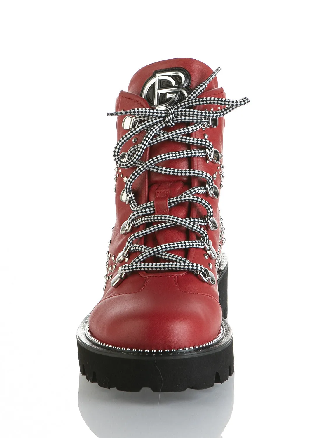 7009 Baldinini Boots / Red