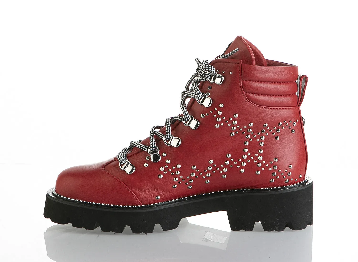 7009 Baldinini Boots / Red