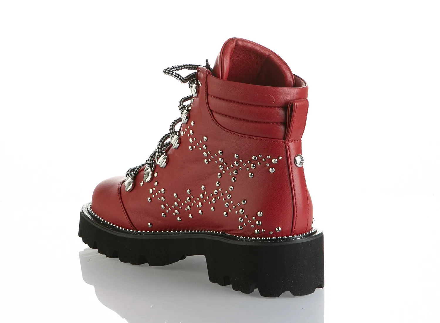 7009 Baldinini Boots / Red