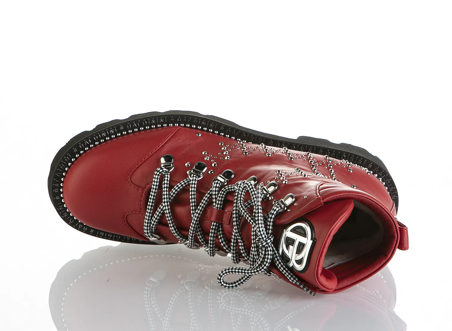 7009 Baldinini Boots / Red