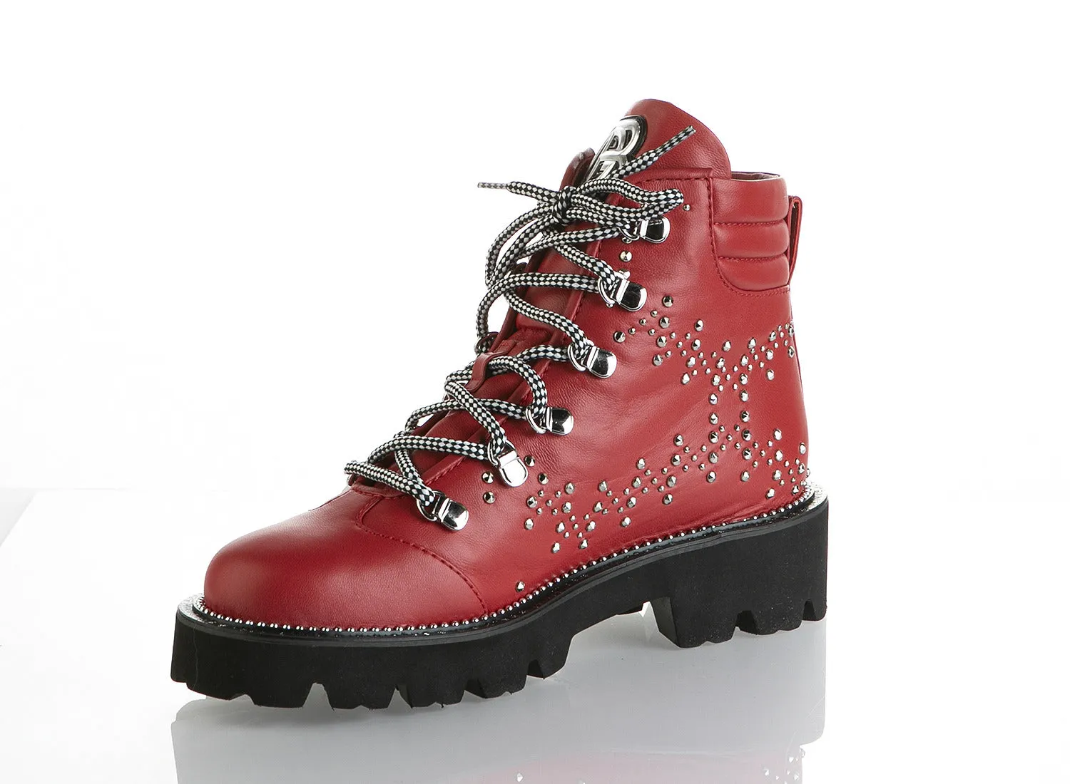 7009 Baldinini Boots / Red