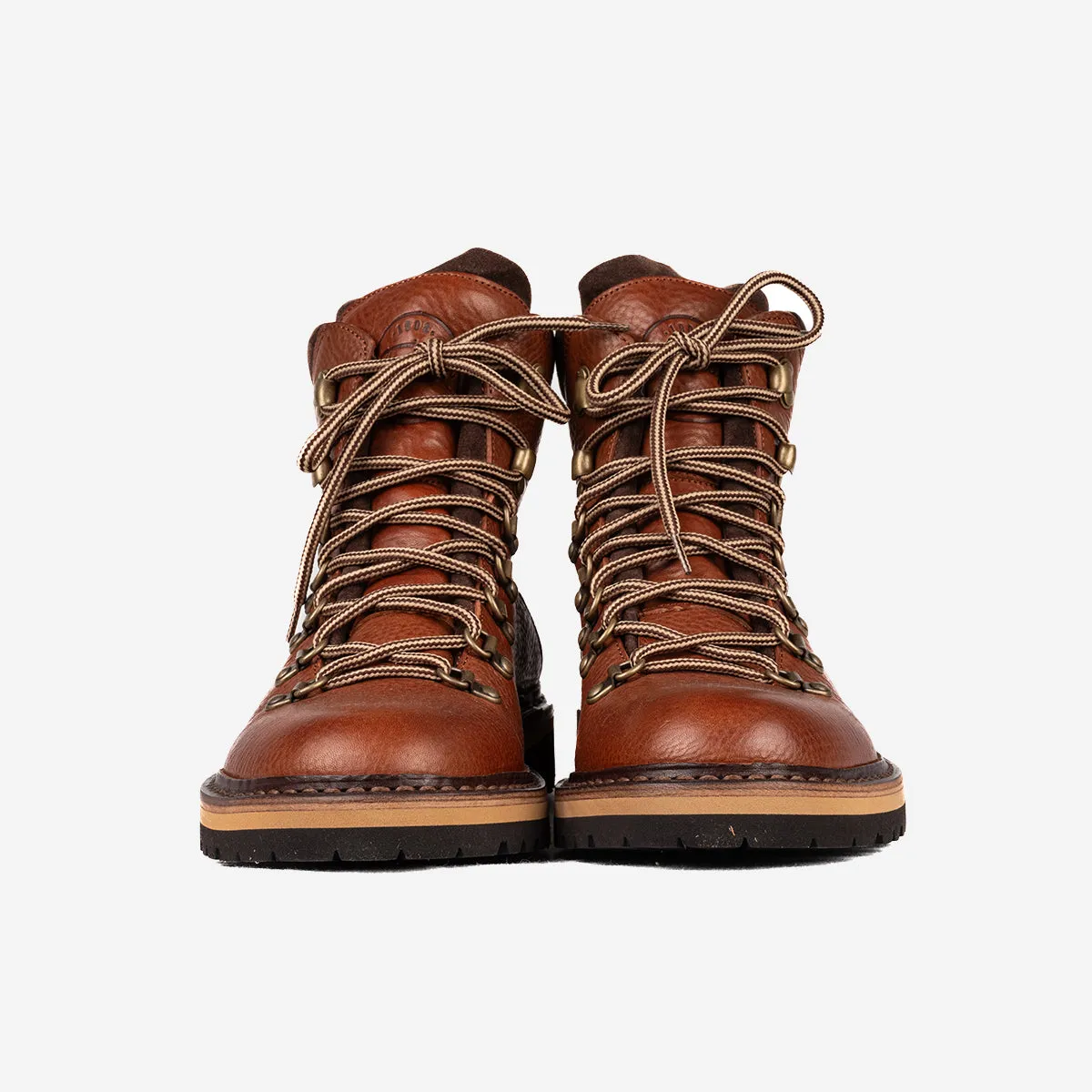 A300 Explorer Leather Hiking Boots - Pebbled Brown