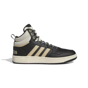 ADIDAS HOOPS 3.0 MID WTR - BLACK/BEIGE