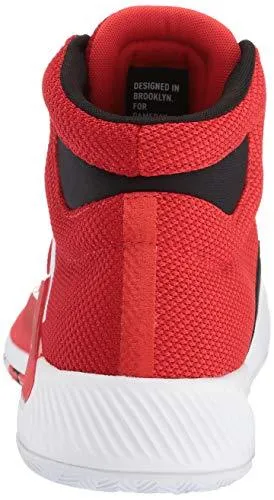 adidas Men's Pro Bounce Madness 2019, Active red/White/Black, 10.5 M US