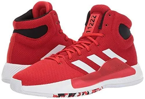 adidas Men's Pro Bounce Madness 2019, Active red/White/Black, 10.5 M US