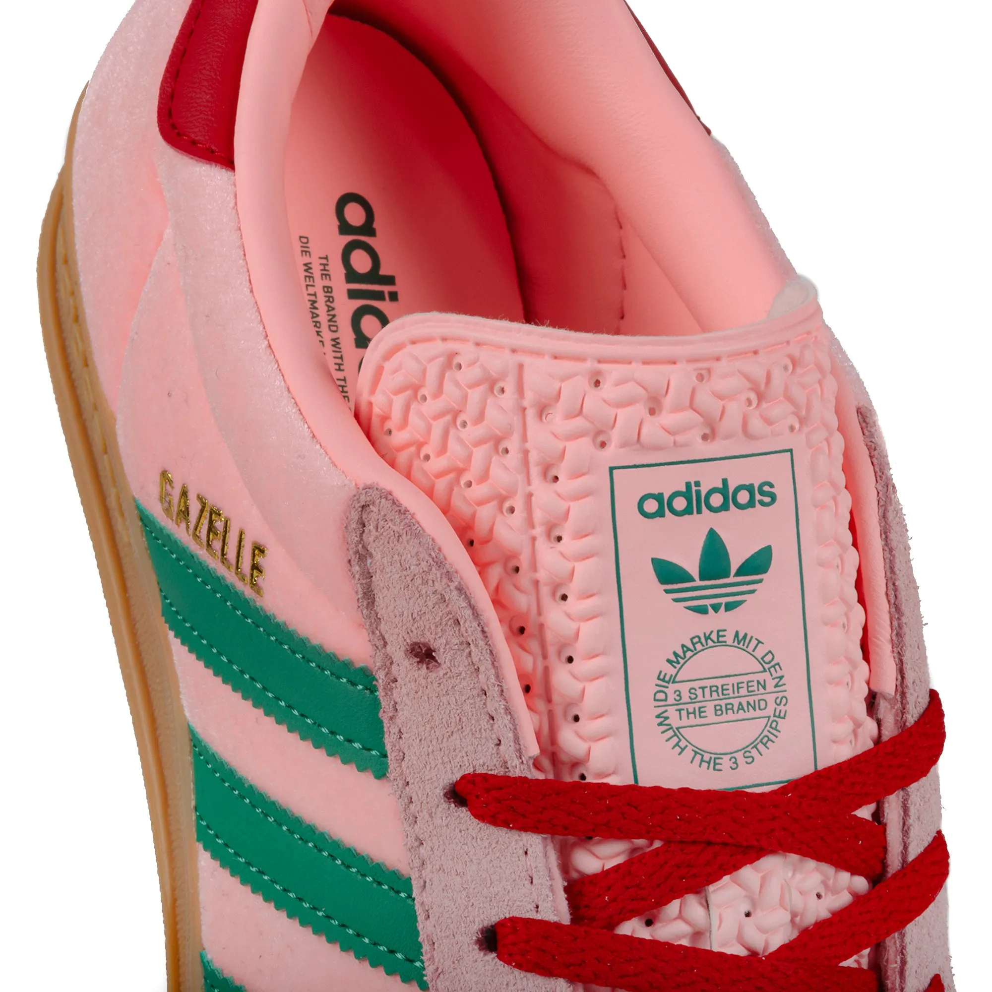 adidas Women's Gazelle Indoor W Cougrn/Glopnk/Gum3 JI2713