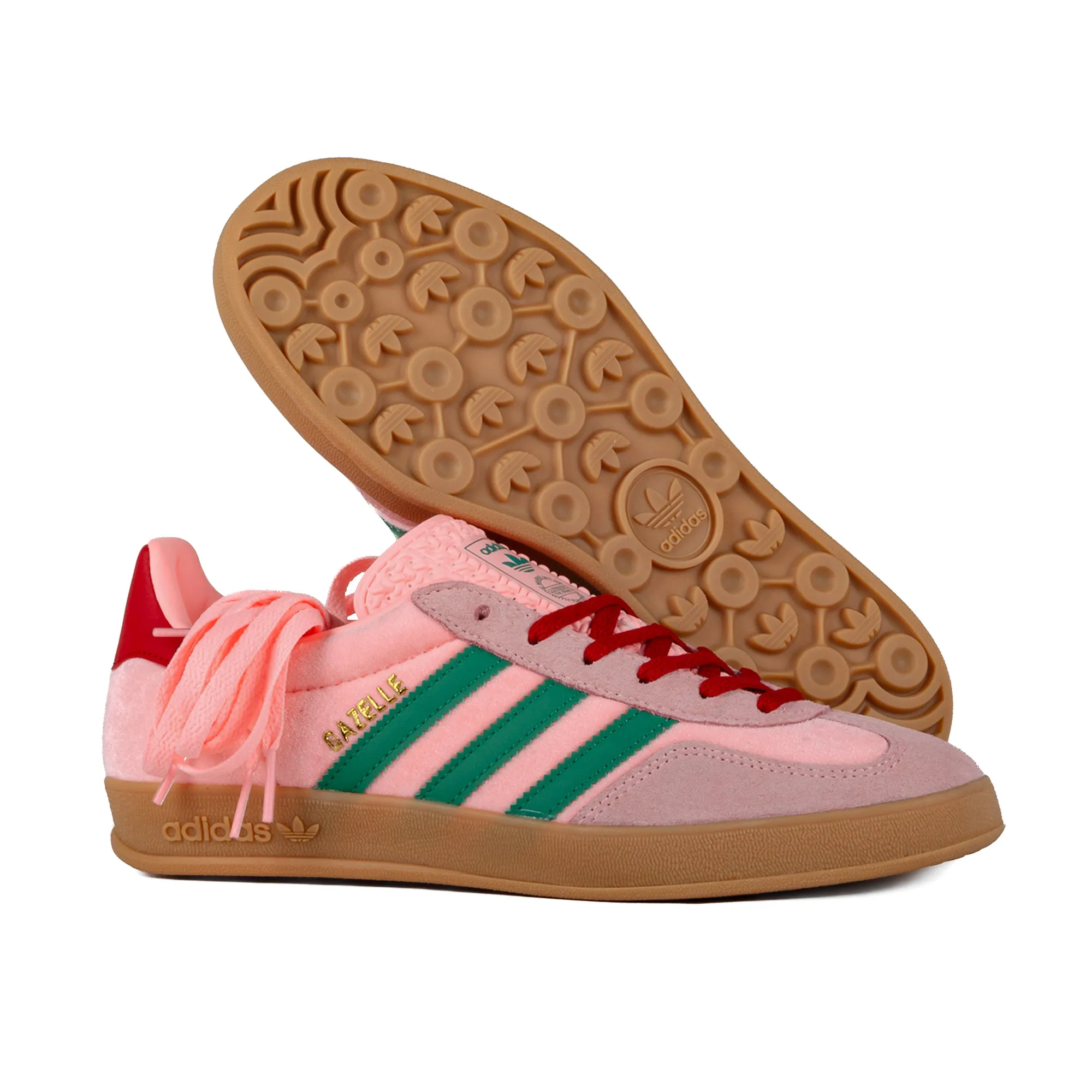 adidas Women's Gazelle Indoor W Cougrn/Glopnk/Gum3 JI2713