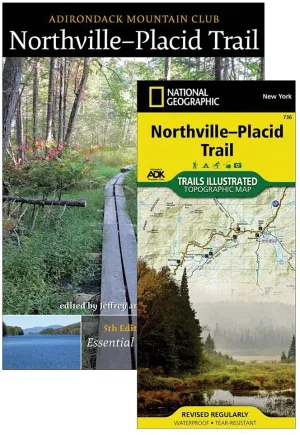 Adirondack Mountain Club New England: Northville Placid Trail Hiking and Backpacking Guide Pack