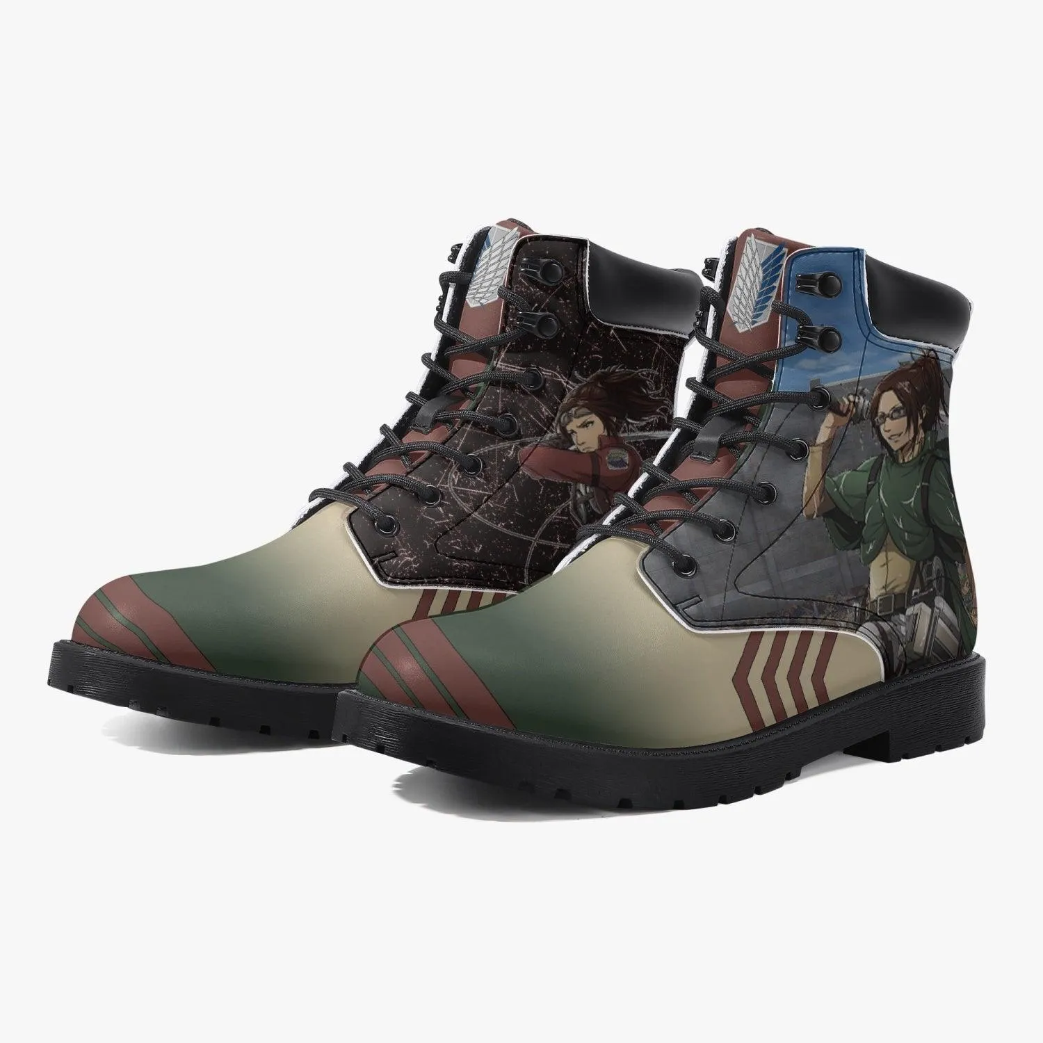 Attack On Titan Hange Zoe All-Season Anime Boots