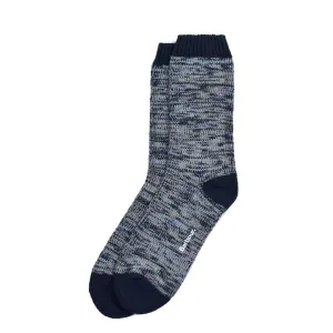 Barbour Bedrock Boot Sock Navy Mix