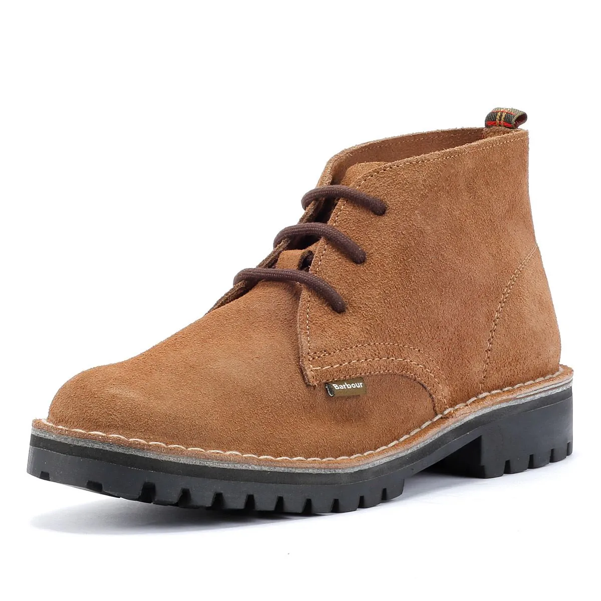 Barbour Hobart Suede Men's Tan Boots