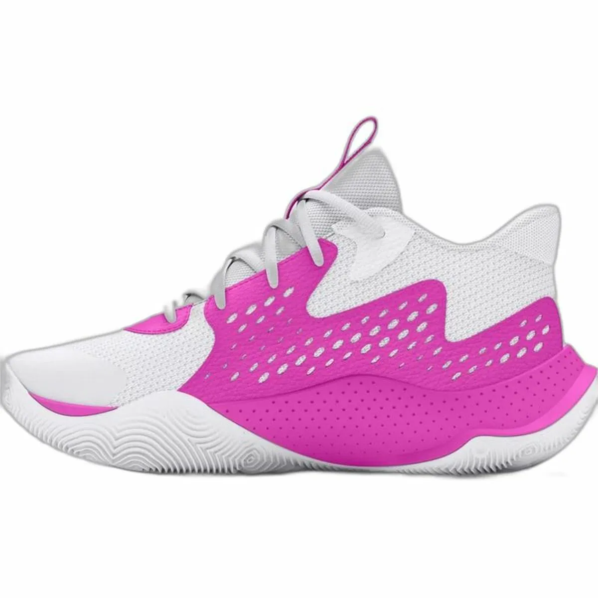 Basketball Shoes for Adults Under Armour Gs Jet '23 White