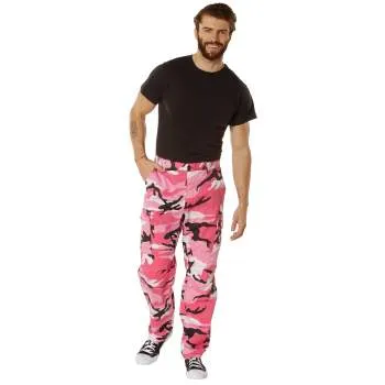 BDU Pants | Tactical Pants For Men | Pink Camouflage