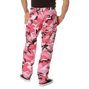 BDU Pants | Tactical Pants For Men | Pink Camouflage