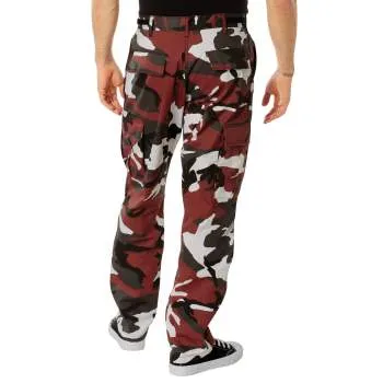 BDU Pants | Tactical Pants For Men | Red Camouflage