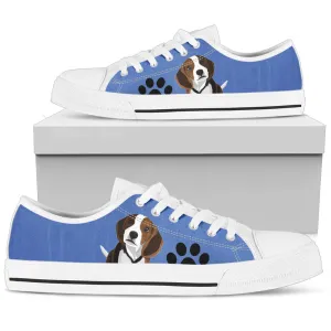 Beagle Women's Low Top Sneakers