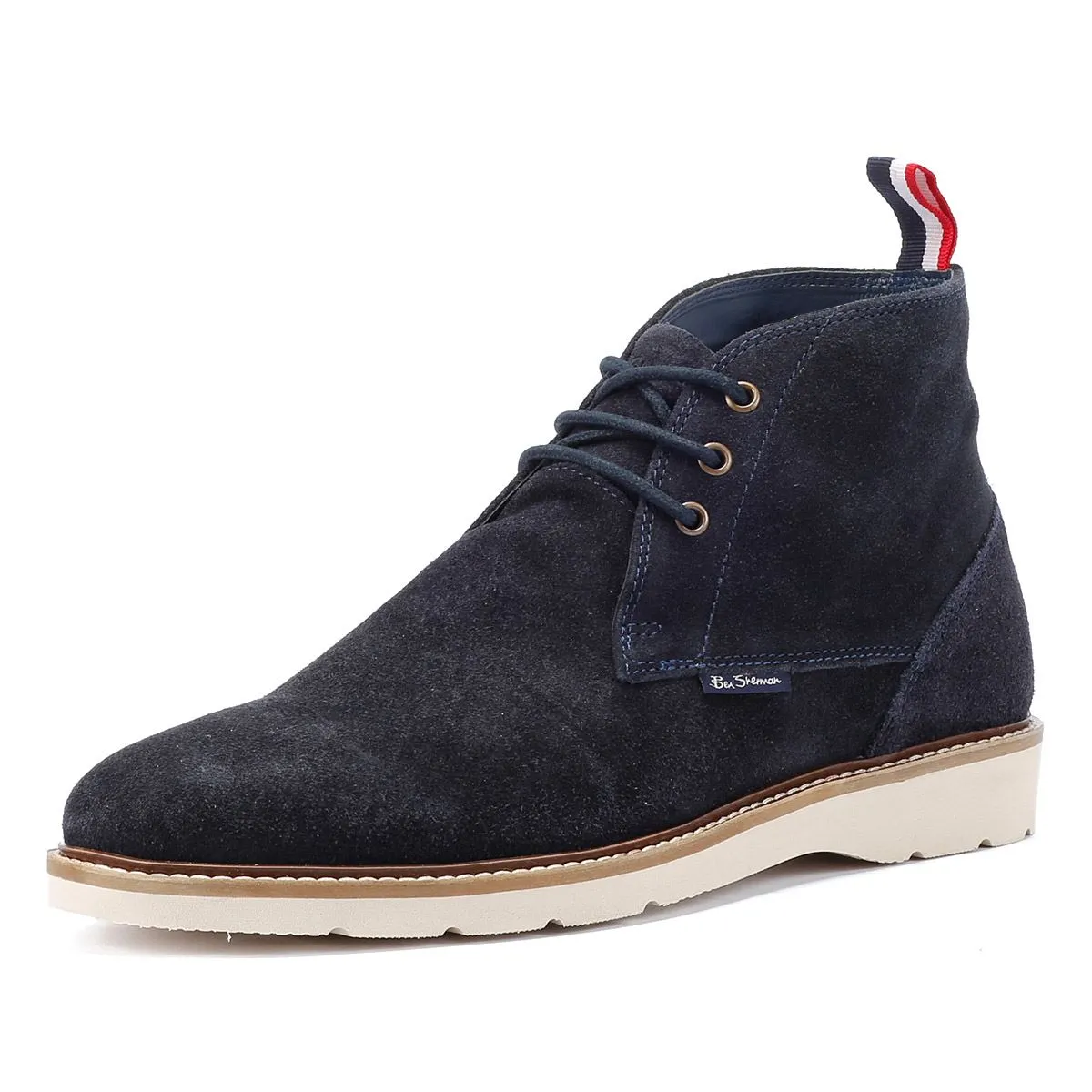 Ben Sherman Hampton Suede Men's Navy Boots