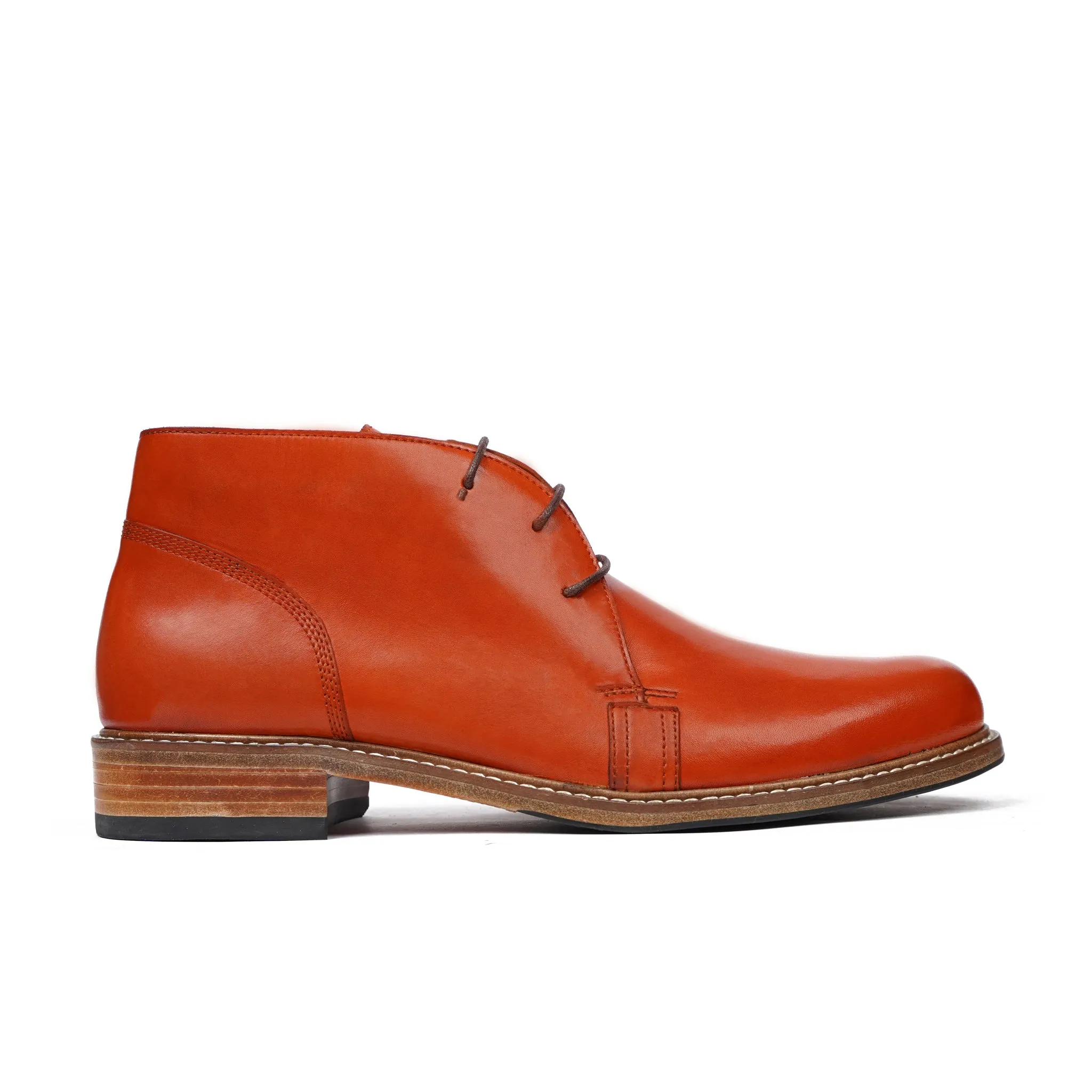 Billie - Men's Tan Calf Leather Chukka Boot