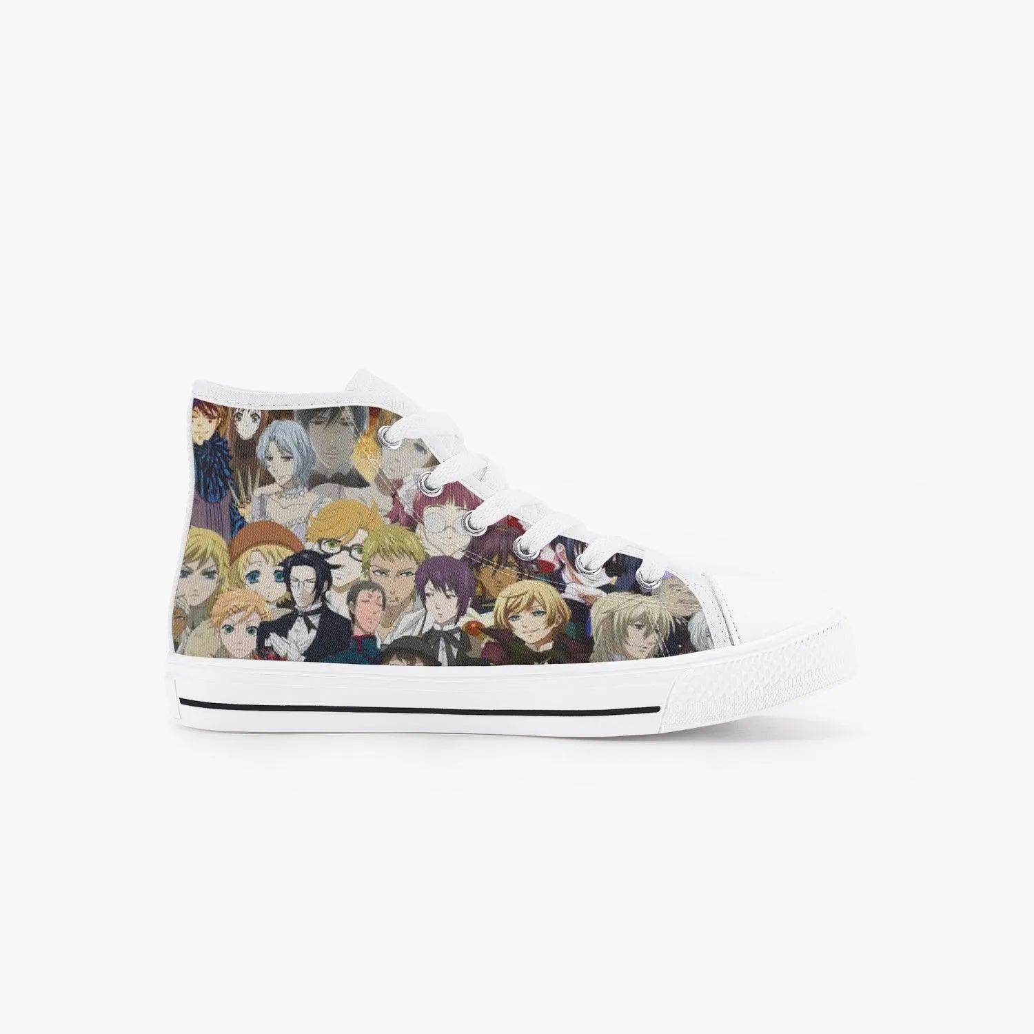 Black Butler Bardroy Kids A-Star High Anime Shoes