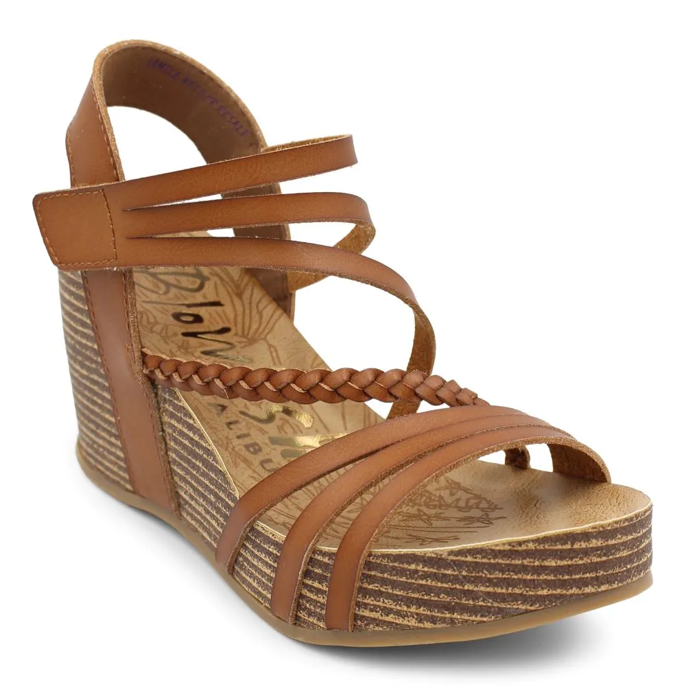 'Blowfish Malibu' Heidi Wedge Sandal - Scotch