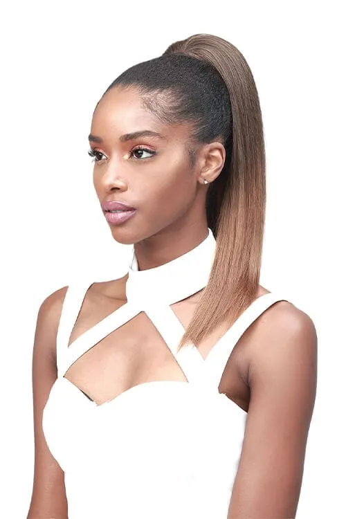 Bobbi Boss Miss Origin Designer Mix Tress Up Yaki Straight 18″ Ponytail MOD008