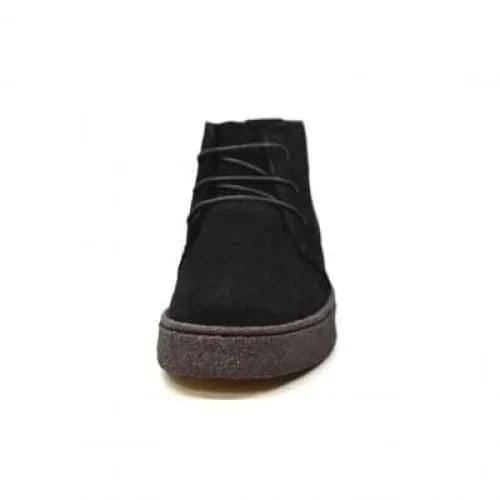 British Walkers Playboy Original Men's Black Suede High Top