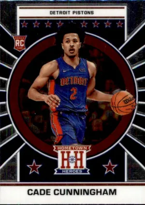 Cade Cunningham, RC, Home Town Heroes, 2021-22 Panini Chronicles Basketball NBA