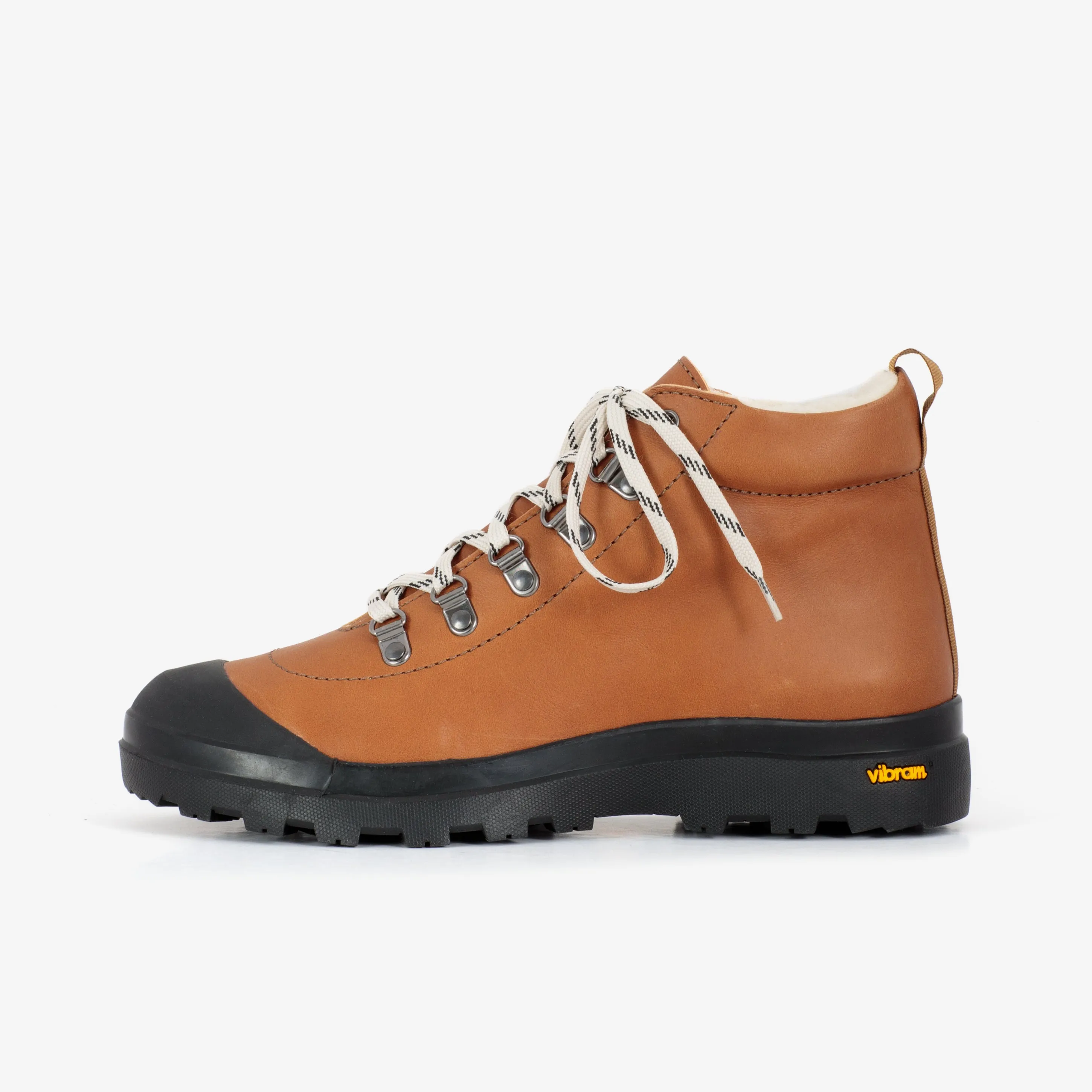 Catskill Vibram Boot Cognac Merino