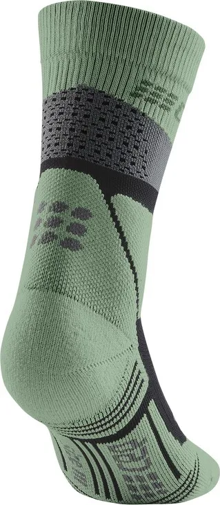 CEP Women&#x27;s Cep Max Cushion Socks Hiking Mid Cut Grey/Mint | Buy CEP Women&#x27;s Cep Max Cushion Socks Hiking Mid Cut Grey/Mint here | Outnorth