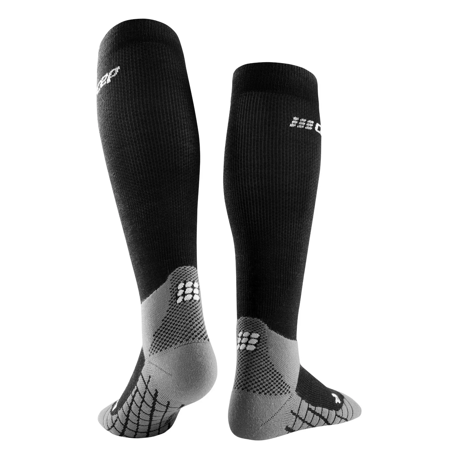 CEP Women&#x27;s Hiking Light Merino Tall Compression Socks Black | Buy CEP Women&#x27;s Hiking Light Merino Tall Compression Socks Black here | Outnorth