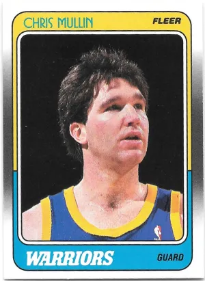 Chris Mullin, 1988-89 Fleer Basketball NBA