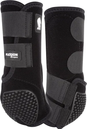 Classic Equine Flexion Legacy2 Support Boots-Hind Black