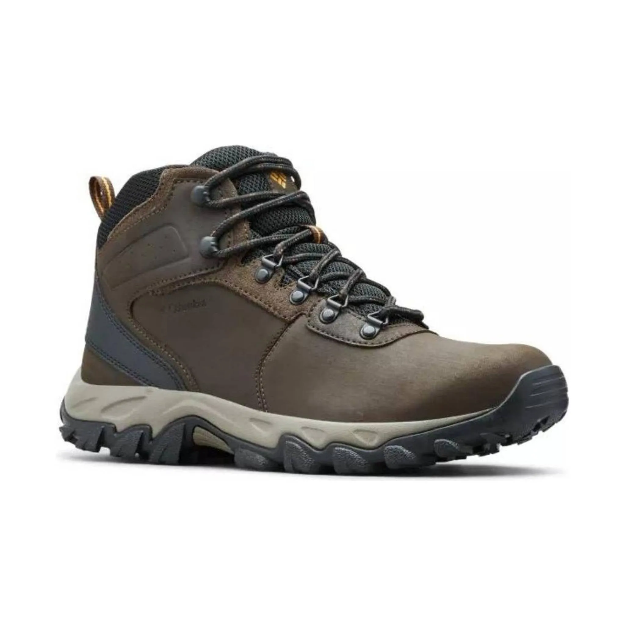 Columbia Men's Newton Ridge Plus II Waterproof Boots - Cordovan/Squash FINAL SALE