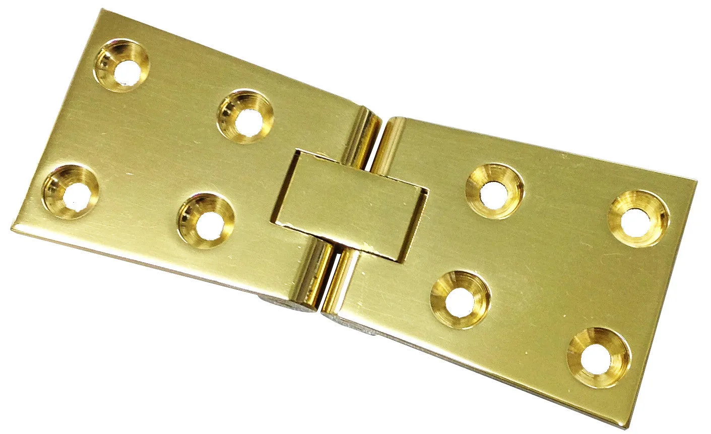 COUNTER HINGE BRASS TAPERED (PAIR)