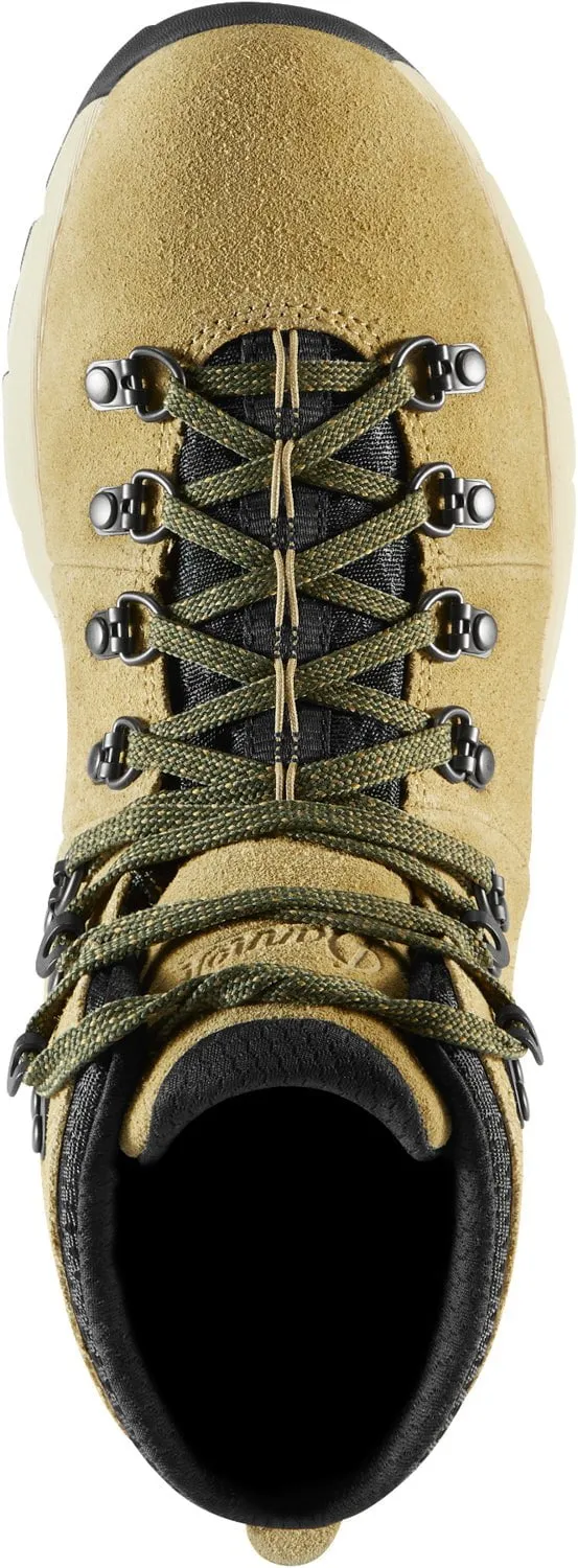 Danner Womens Mountain 600 4.5in Antique Bronze/Murky Green Suede Hiking Boots