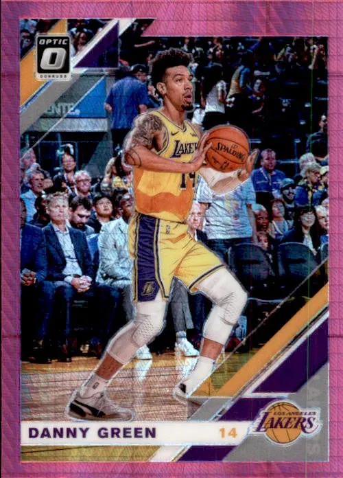 Danny Green, Pink Prizm, 2019-20 Panini Donruss Optic Basketball NBA