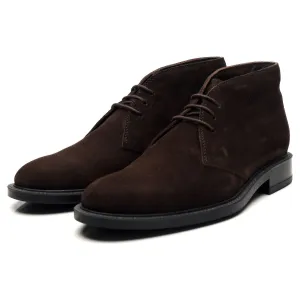 Dark Brown Suede Chukka Boots UK 6.5