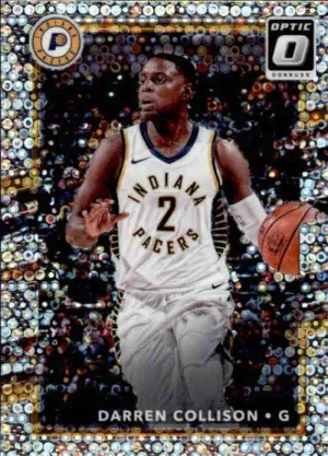 Darren Collison, Fast Break Holo Prizm, 2017-18 Panini Donruss Optic Basketball NBA