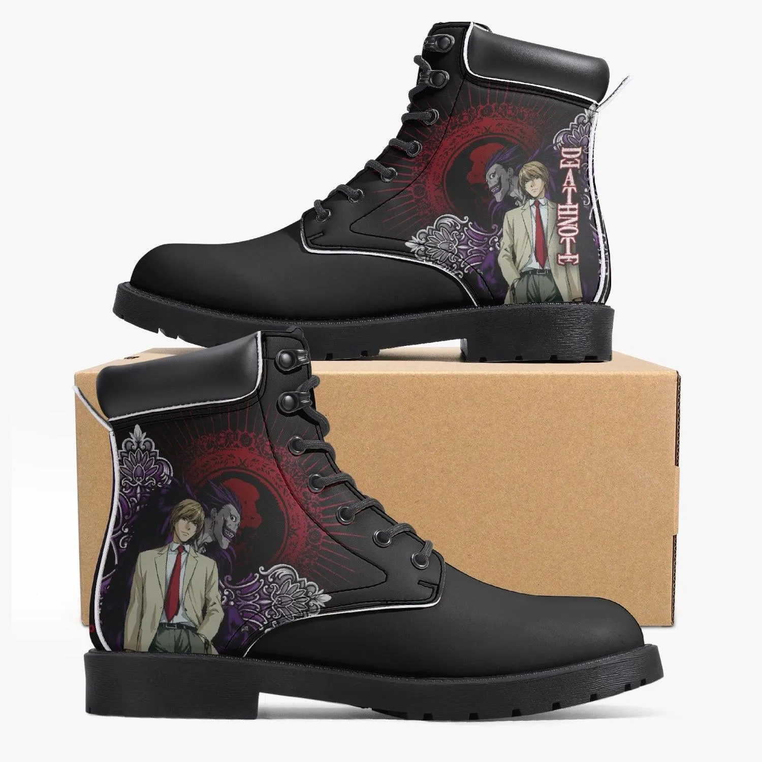 Death Note Light & Ryuk All Season Boots Anime Shoes