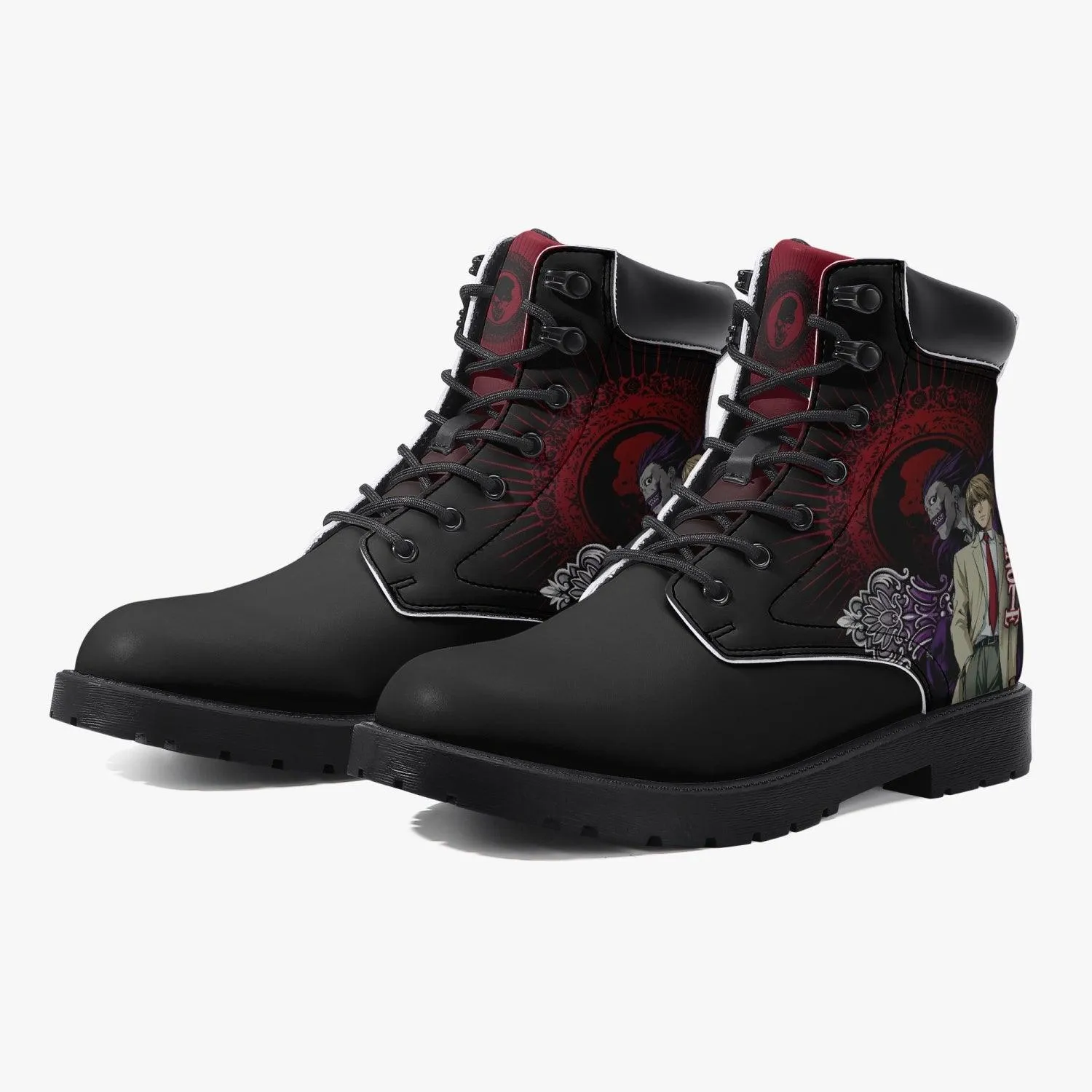 Death Note Light & Ryuk All Season Boots Anime Shoes