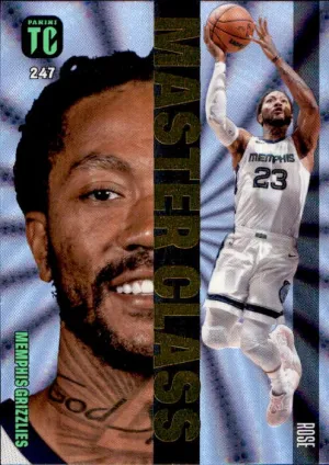 Derrick Rose, #247, Master Class, 2024 Panini Top Class Basketball NBA