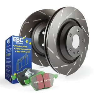 EBC Brakes S2KR2616 S2 Kits Greenstuff 2000 and USR Rotors